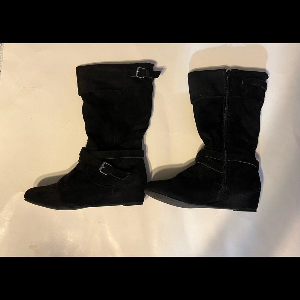 Girls size 6 Report Black Boots
